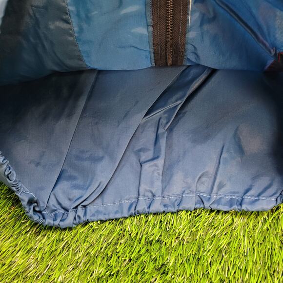 Vintage 70s MOD Jacket L/XL 26x27 Vertical-Striped Baggy - Picture 11 of 13